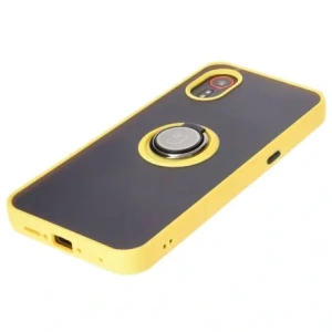 Hurtownia GSM - Bizon Case Hybrid Ring Samsung Galaxy Xcover7 rauchig mit einem gelben Rahmen - BIZ5627 - {ean13} - Hurt