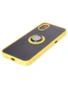 Hurtownia GSM - Etui s úchopem na prst Bizon Case Hybrid Ring do Samsung Galaxy Xcover7 kouřové se žlutým rámečkem - BIZ5627 - {ean13} - Hurt