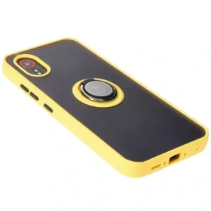 Hurtownia GSM - Bizon Case Hybrid Ring Samsung Galaxy Xcover7 rauchig mit einem gelben Rahmen - BIZ5627 - {ean13} - Hurt