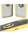 Hurtownia GSM - Etui s úchopem na prst Bizon Case Hybrid Ring do Samsung Galaxy Xcover7 kouřové se žlutým rámečkem - BIZ5627 - {ean13} - Hurt