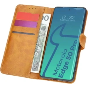 Hurtownia GSM - Bizon Carcasă Pouch Motorola Edge 50 Pro maro - BIZ5628 - {ean13} - Hurt