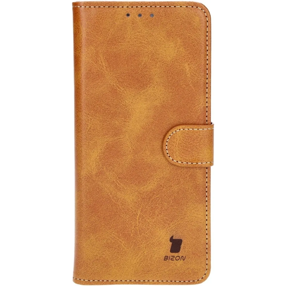 Hurtownia GSM - Etui z klapką Bizon Case Pocket do Motorola Edge 50 Pro brązowe - BIZ5628 - {ean13} - Hurt