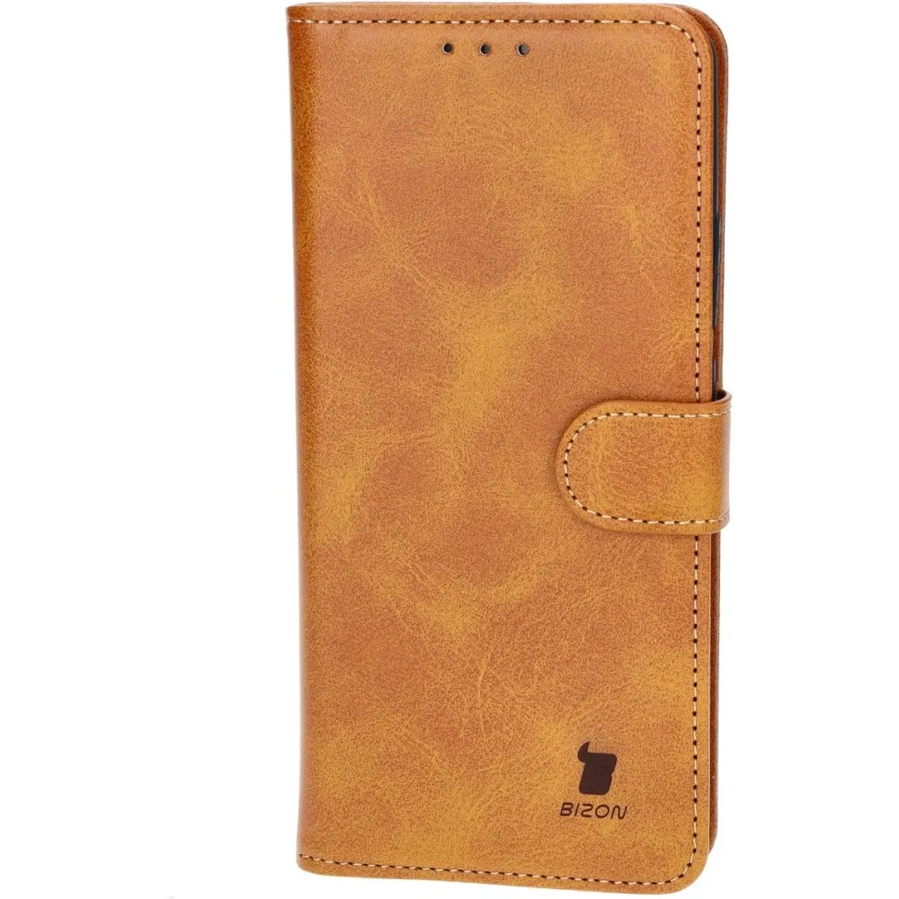 Hurtownia GSM - Etui z klapką Bizon Case Pocket do Motorola Edge 50 Pro brązowe - BIZ5628 - {ean13} - Hurt