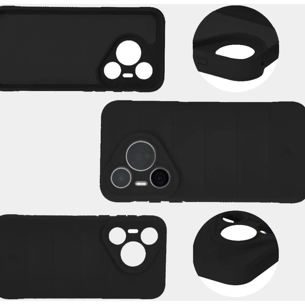 Hurtownia GSM - Pancéřové etui Bizon Case Tur do Huawei Pura 70 Pro / Pro+ černé - BIZ5060 - {ean13} - Hurt