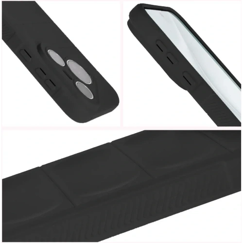 Pancerne etui Bizon Case Tur do Huawei Pura 70 Pro / Pro+ czarne