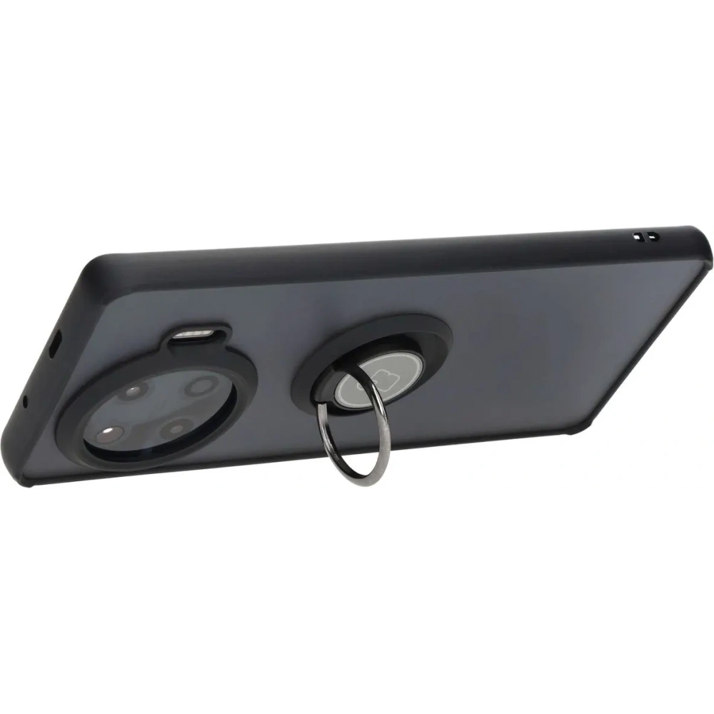 Hurtownia GSM - Bizon Case Hybrid Gyűrű Tecno Spark 20 Pro+ füstös színű, fekete kerettel - BIZ5632 - {ean13} - Hurt