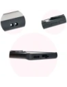 Hurtownia GSM - Pouzdro s prstovým držákem Bizon Case Hybrid Ring pro Tecno Spark 20 Pro+ kouřové s černým rámečkem. - BIZ5632 - {ean13} - Hurt