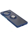 Hurtownia GSM - Bizon Case Hybrid Gyűrű Tecno Spark 20 Pro+ füstös színben, tengerészkék kerettel - BIZ5633 - {ean13} - Hurt