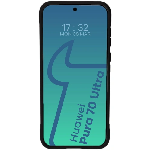 Pancerne etui Bizon Case Tur do Huawei Pura 70 Ultra czarne