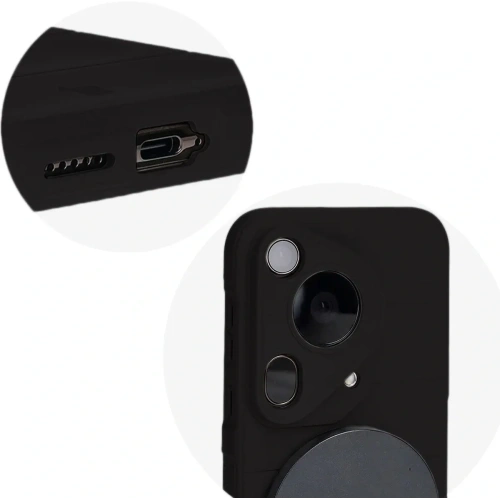 Pancerne etui Bizon Case Tur do Huawei Pura 70 Ultra czarne