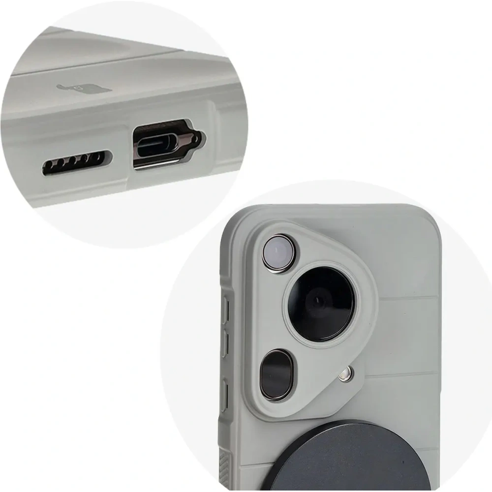 Hurtownia GSM - Pancéřové etui Bizon Case Tur do Huawei Pura 70 Ultra světlé šedé - BIZ5064 - {ean13} - Hurt