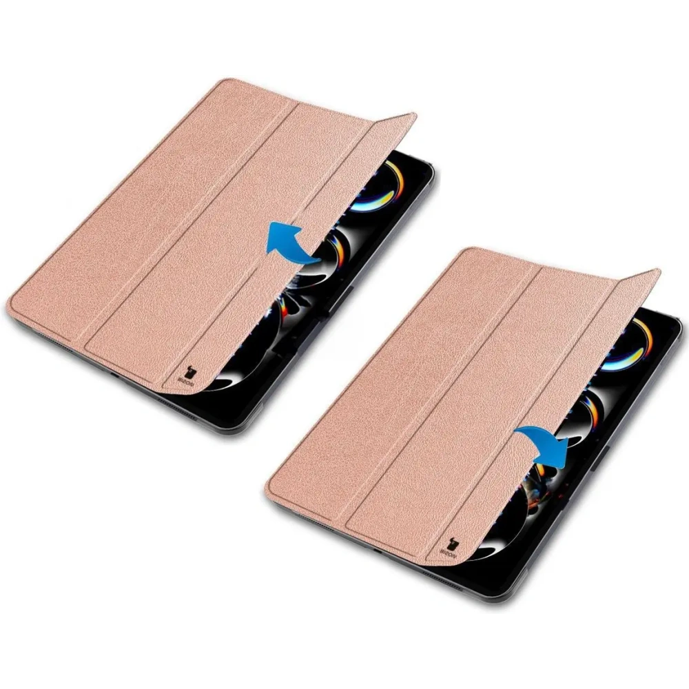 Hurtownia GSM - Bizon Case Tab Croc Apple iPad Pro 11" 5. generáció 2024 rózsaarany - BIZ5070 - {ean13} - Hurt