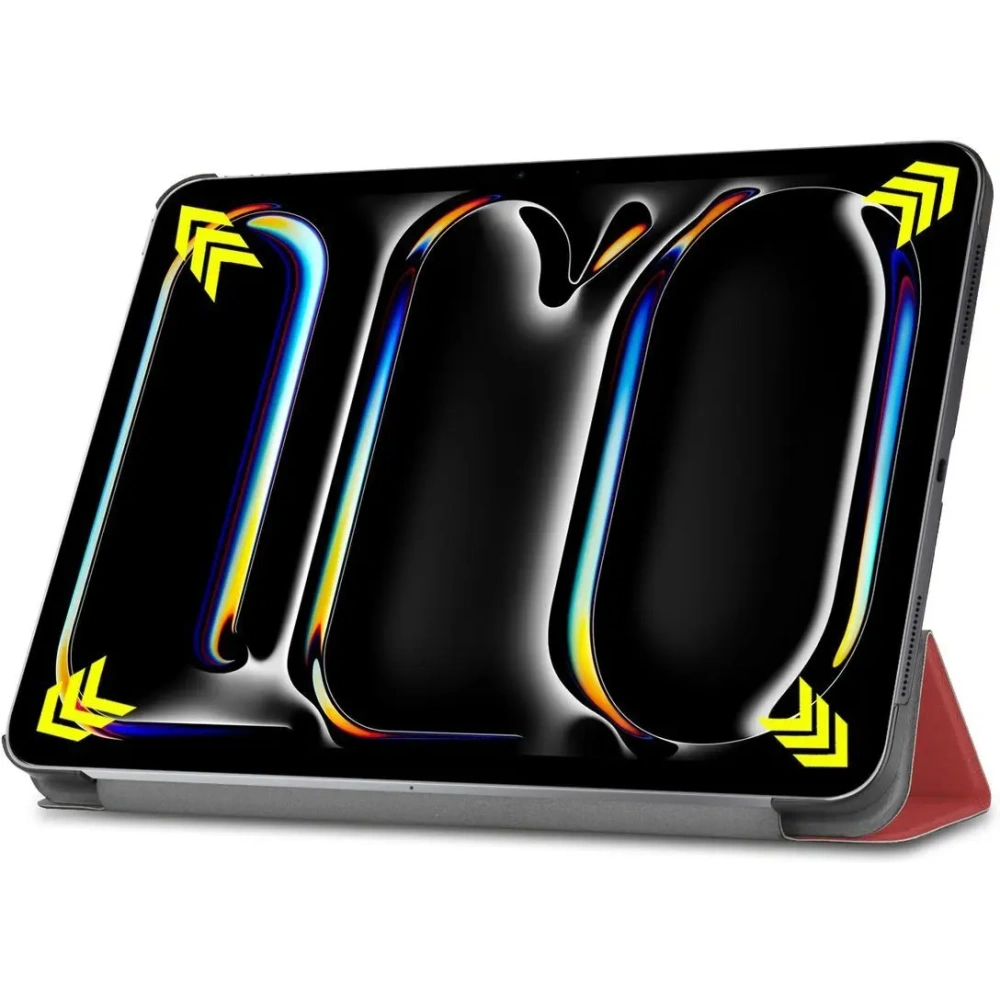 Hurtownia GSM - Bizon Case Tab Croc Apple iPad Pro 11" 5. generációs 2024 burgundi - BIZ5072 - {ean13} - Hurt