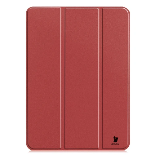 Etui Bizon Case Tab Croc do iPad Pro 11" 5 gen. 2024 burgundowe
