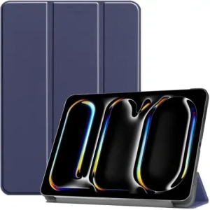 Hurtownia GSM - Bizon Case Tab Croc Apple iPad Pro 11" 5 gen. 2024 albastru marin - BIZ5646 - {ean13} - Hurt