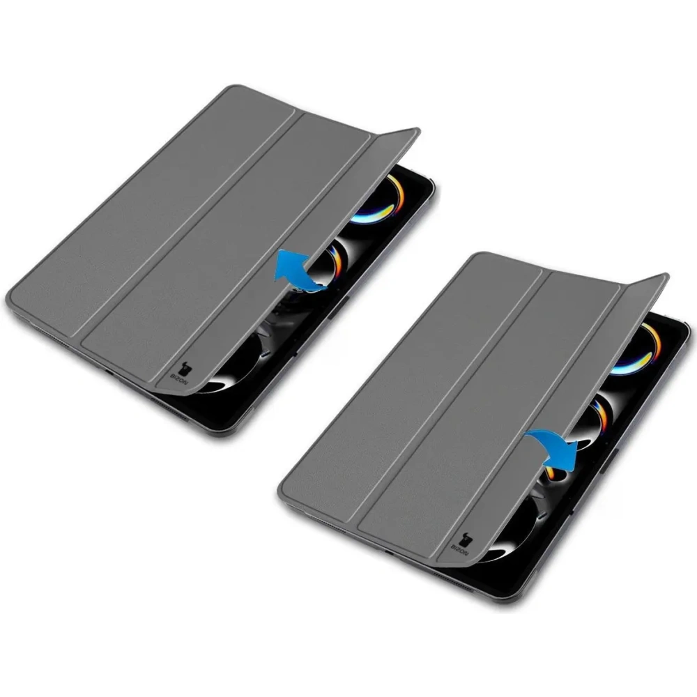 Wholesale Bizon Case Tab Croc Apple iPad Pro 11" 5 gen. 2024 grey - BIZ5648 - {ean13} - Hurt