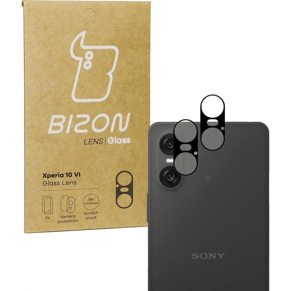 Hurtownia GSM - Bizon üveg lencse Sony Xperia 10 VI [2 PACK] - BIZ5080 - {ean13} - Hurt