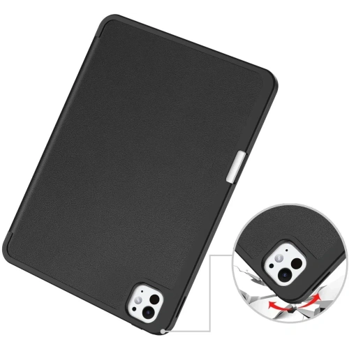 Etui Bizon Case Tab Lizard do iPad Pro 11" 5 gen. 2024 czarne