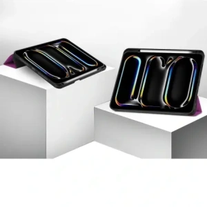 Wholesale Bizon Case Tab Lizard Apple iPad Pro 11" 5 gen. 2024 dark purple - BIZ5083 - {ean13} - Hurt
