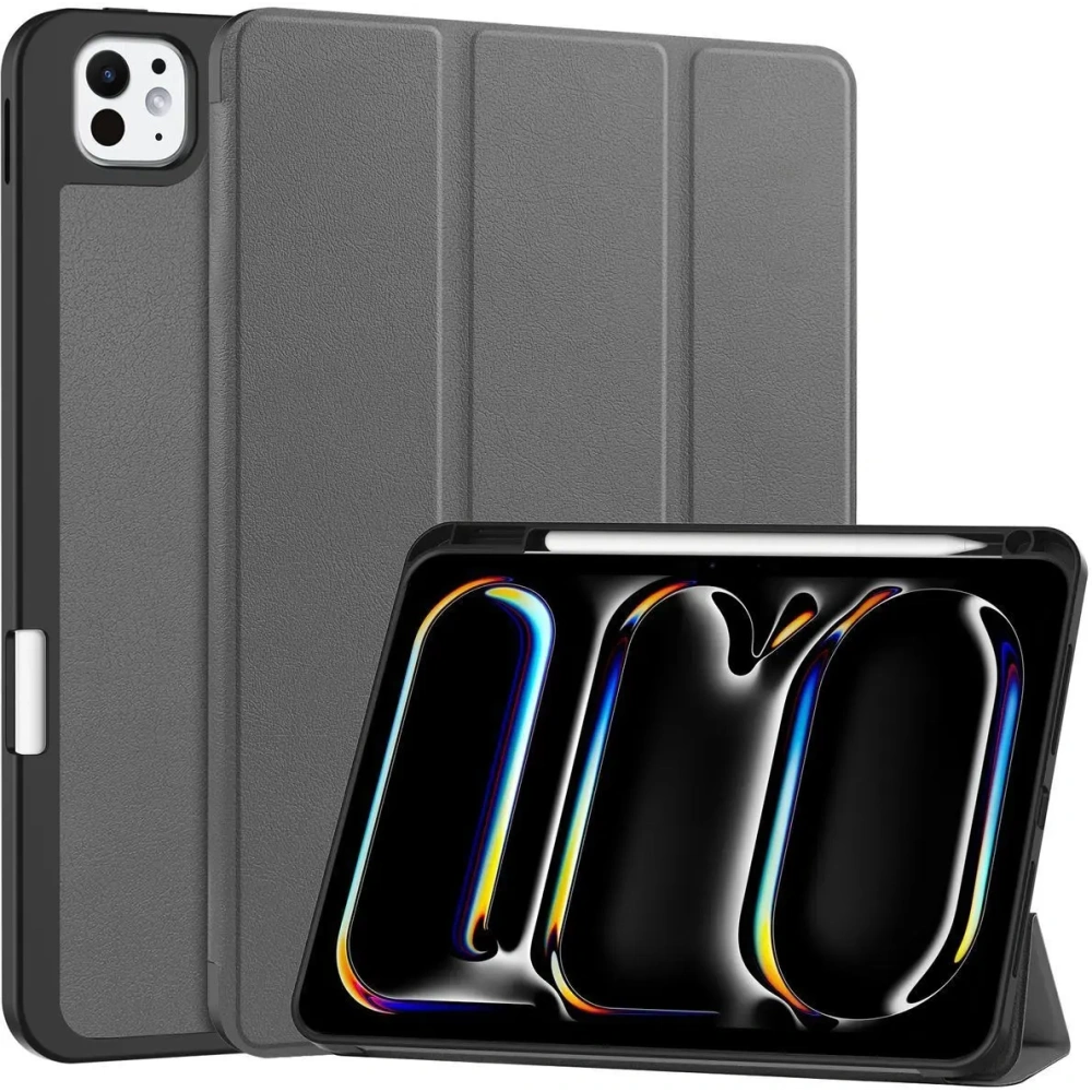 Hurtownia GSM - Bizon Case Tab Lizard Apple iPad Pro 11" 5. generáció 2024 szürke - BIZ5655 - {ean13} - Hurt
