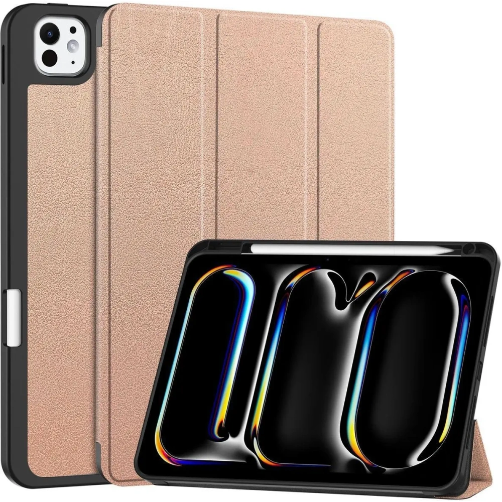 Hurtownia GSM - Bizon Case Tab Lizard Apple iPad Pro 11" 5. generációs 2024 rózsaarany - BIZ5658 - {ean13} - Hurt