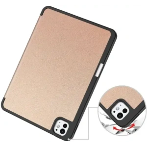 Hurtownia GSM - Bizon Case Tab Lizard Apple iPad Pro 11" 5 gen. 2024 roz aurit - BIZ5658 - {ean13} - Hurt
