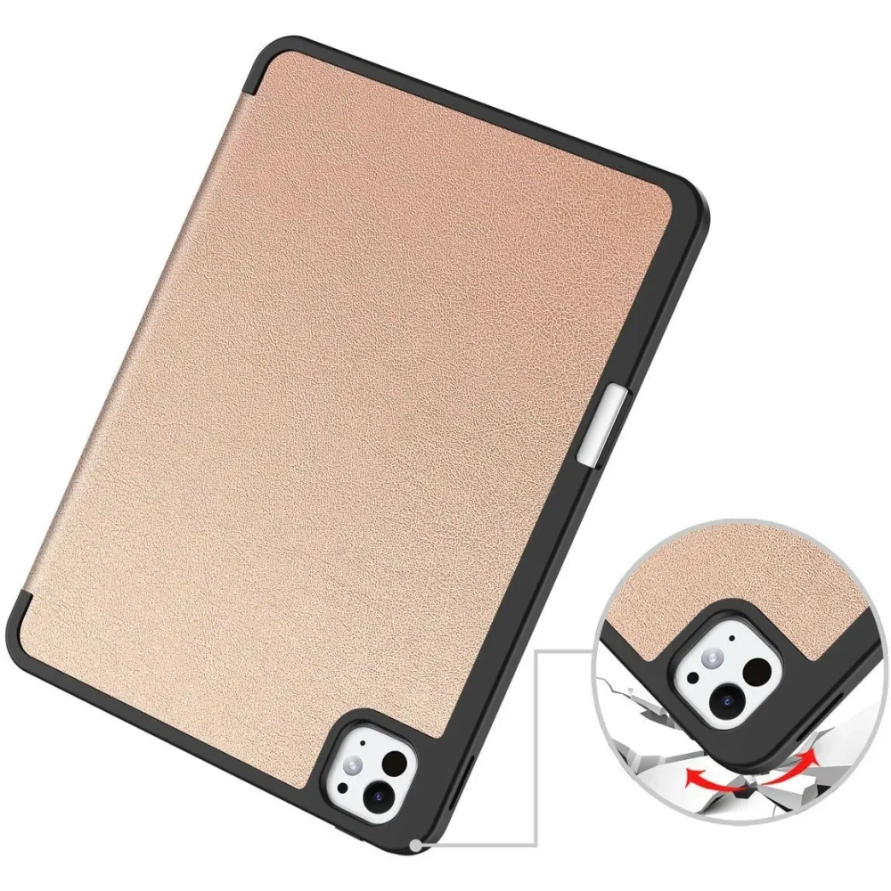 Hurtownia GSM - Bizon Case Tab Lizard Apple iPad Pro 11" 5. generációs 2024 rózsaarany - BIZ5658 - {ean13} - Hurt