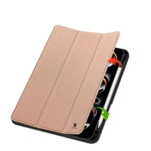 Hurtownia GSM - Bizon Case Tab Lizard Apple iPad Pro 11" 5 gen. 2024 roz aurit - BIZ5658 - {ean13} - Hurt