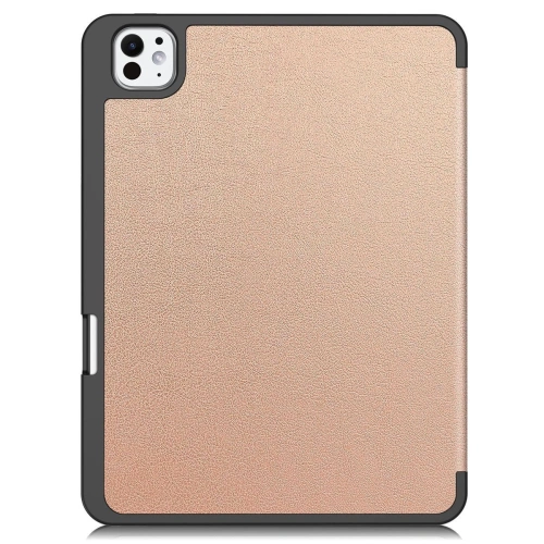 Etui Bizon Case Tab Lizard do iPad Pro 11" 5 gen. 2024 różowozłote