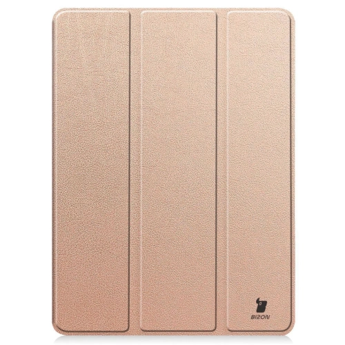 Etui Bizon Case Tab Lizard do iPad Pro 11" 5 gen. 2024 różowozłote