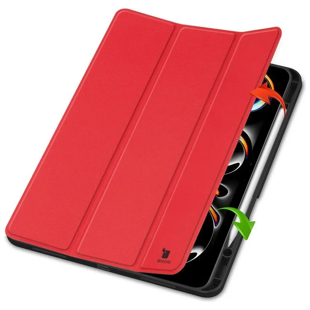 Hurtownia GSM - Bizon Case Tab Lizard Apple iPad Pro 13" 7 gen. 2024 roșu - BIZ5659 - {ean13} - Hurt