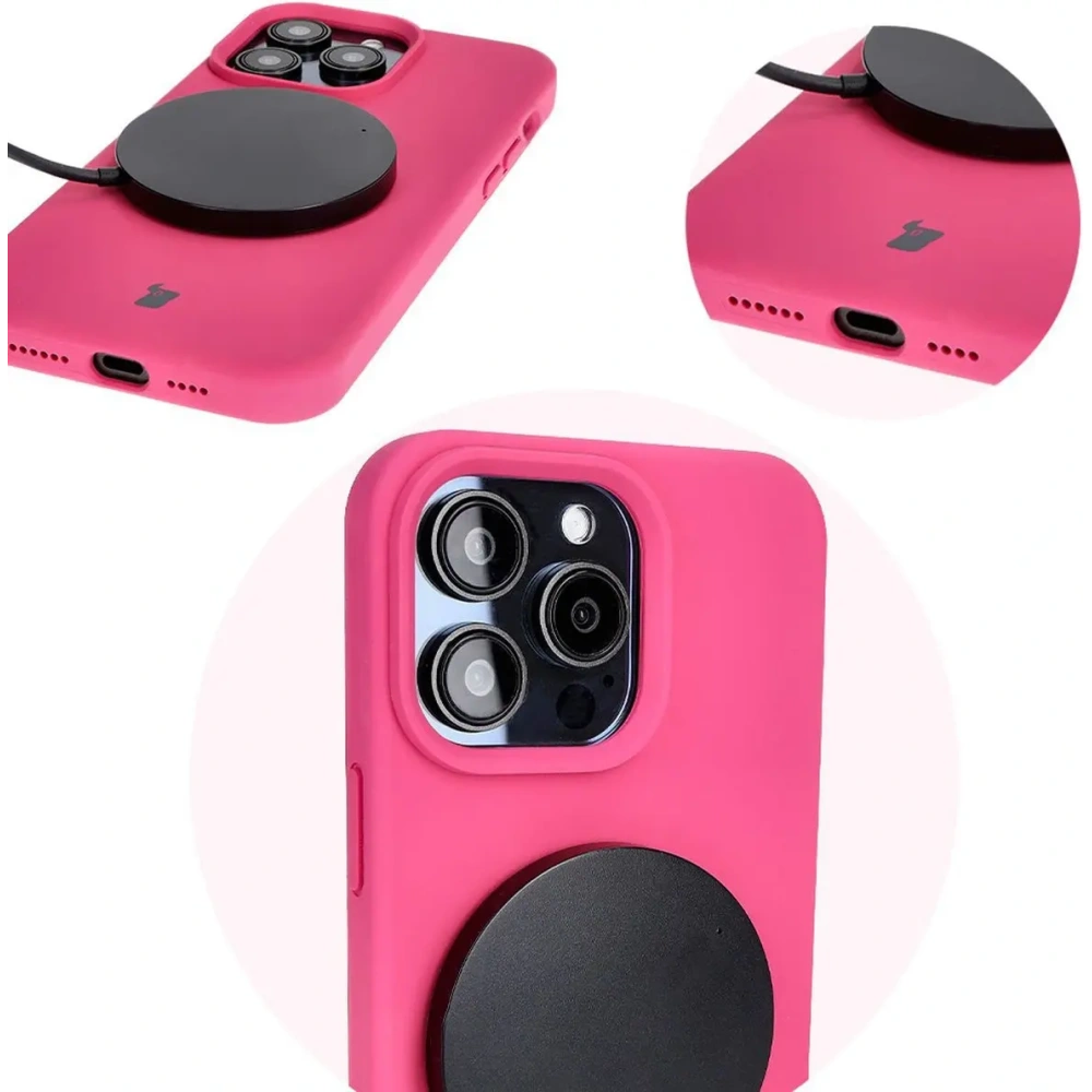 Hurtownia GSM - Bizon Soft Case Apple iPhone 14 Pro Max fuchsia - BIZ5661 - {ean13} - Hurt