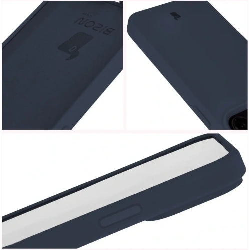 Etui silikonowe Bizon Soft Case do Apple iPhone 14 Pro Max ciemnoniebieskie
