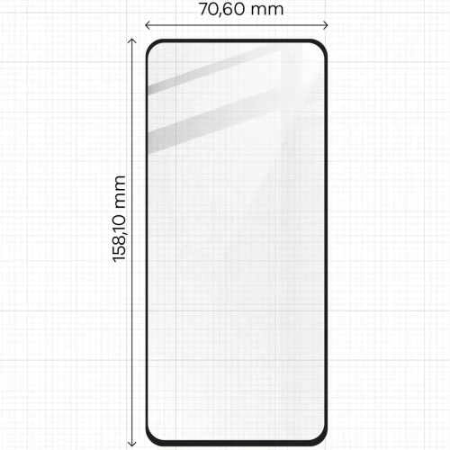 2x Szkło na ekran + szkło na aparat BIZON Edge do Motorola Moto G34 5G