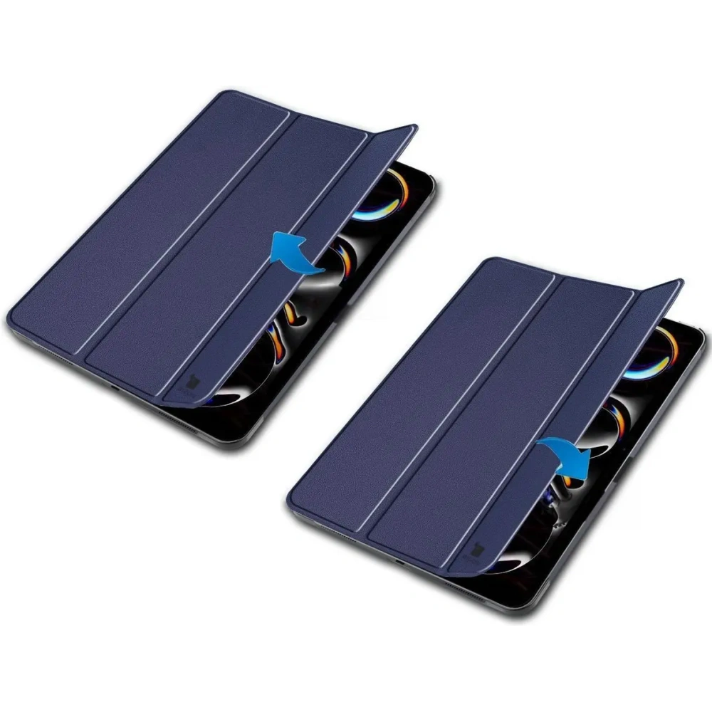 Wholesale Bizon Case Tab Croc Apple iPad Pro 13" 7 gen. 2024 navy blue - BIZ5666 - {ean13} - Hurt