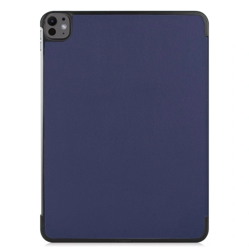 Etui Bizon Case Tab Croc do iPad Pro 13" 7 gen. 2024 granatowe