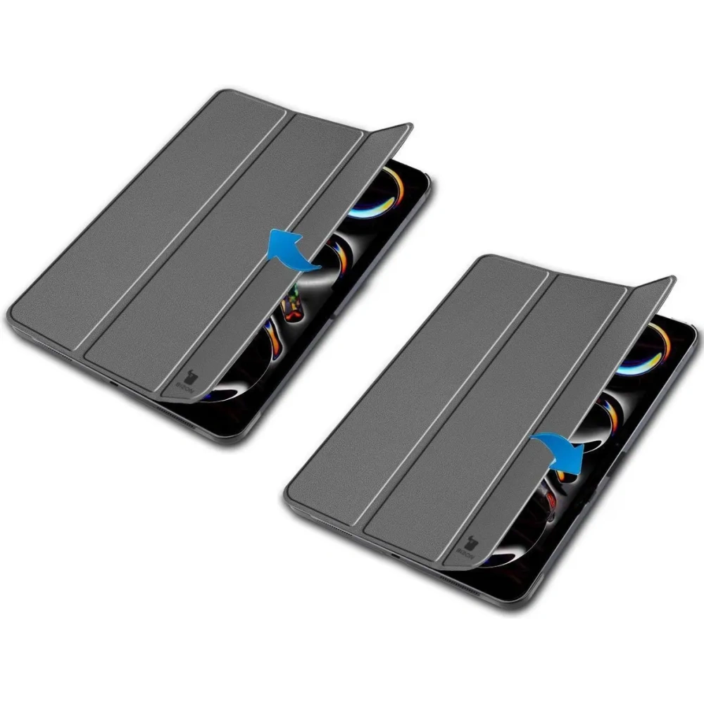 Hurtownia GSM - Bizon Case Tab Croc Apple iPad Pro 13" 7. Generation 2024 grau - BIZ5668 - {ean13} - Hurt