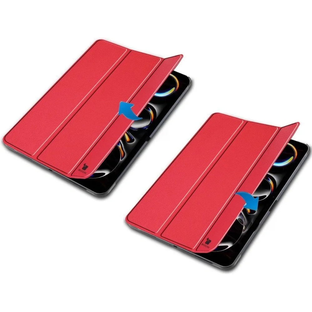 Hurtownia GSM - Bizon Case Tab Croc Apple iPad Pro 13" 7. Gen. 2024 rot - BIZ5098 - {ean13} - Hurt