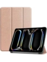 Bizon Case Tab Croc Apple iPad Pro 13" 7. Generation 2024 Roségold