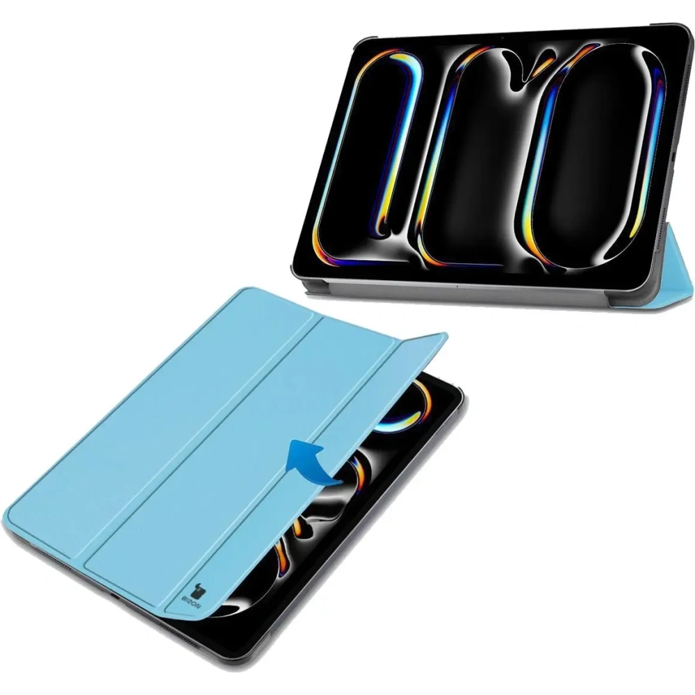 Hurtownia GSM - Bizon Case Tab Croc Apple iPad Pro 11" 5. generáció 2024 błęktine - BIZ5671 - {ean13} - Hurt