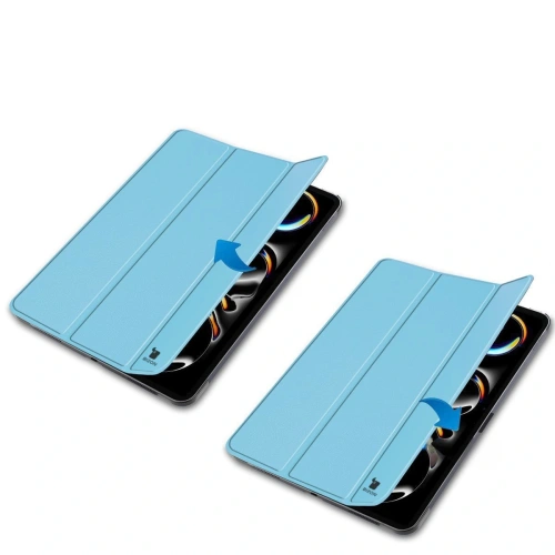 Etui Bizon Case Tab Croc do iPad Pro 11" 5 gen. 2024 błęktine