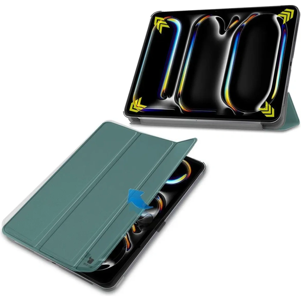 Hurtownia GSM - Bizon Case Tab Croc Apple iPad Pro 11" 5. Generation 2024 dunkelgrün - BIZ5672 - {ean13} - Hurt