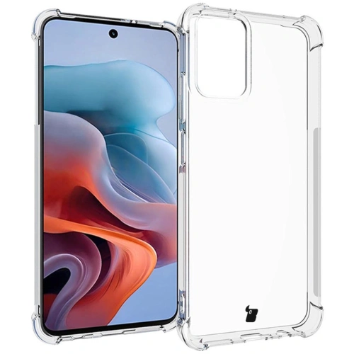 Etui + 2x szkło na ekran + obiektyw Bizon Case Clear Pack do Motorola Moto G34 5G przezroczyste