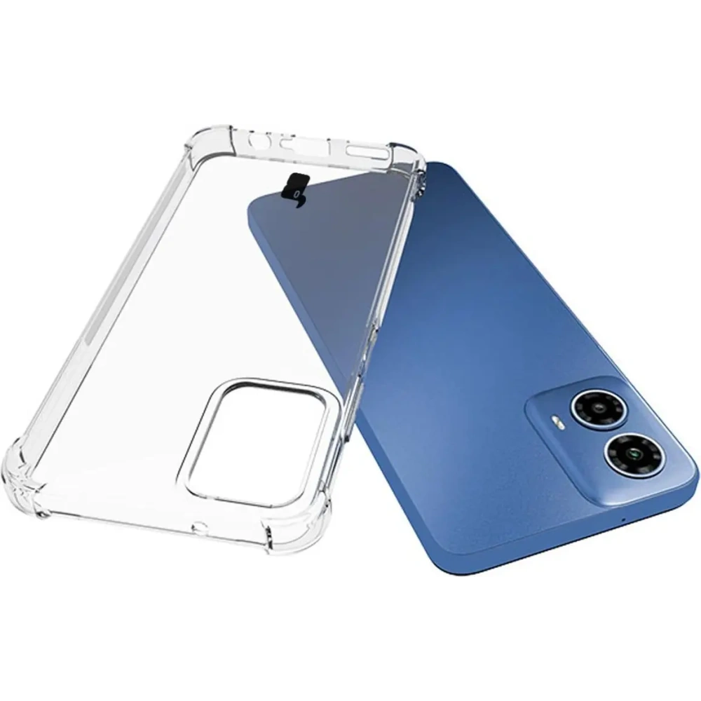 Hurtownia GSM - Bizon Case Clear Pack carcasă + 2x sticlă de ecran + sticlă de lentilă Motorola Moto G34 5G transparentă - BIZ5673 - {ean13} - Hurt