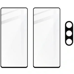 Hurtownia GSM - BIZON Edge 2x Bildschirmglas + Kameraglas Samsung Galaxy M55 5G - BIZ5676 - {ean13} - Hurt