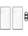 Wholesale BIZON Edge 2x screen glass + camera glass Samsung Galaxy M55 5G - BIZ5676 - {ean13} - Hurt