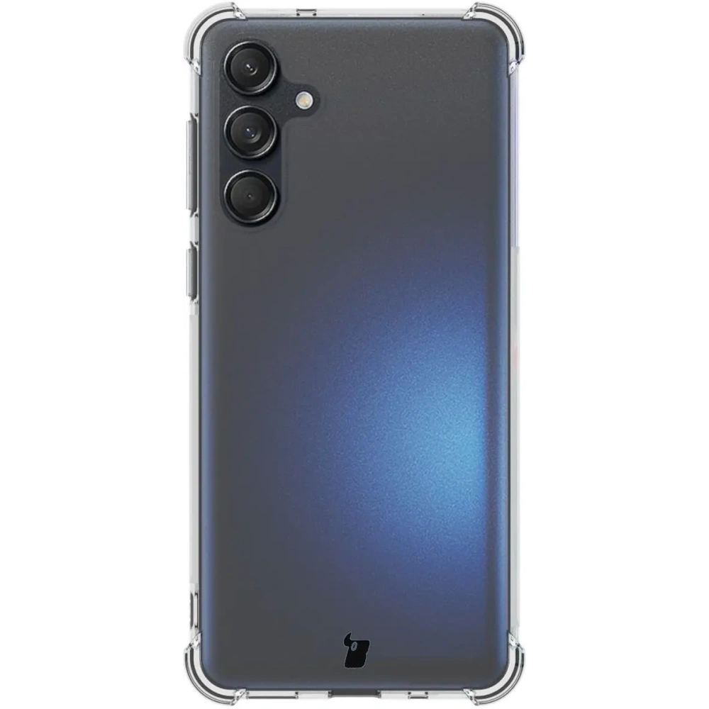 Wholesale Bizon Case Clear Pack case + 2x screen glass + lens glass Samsung Galaxy M55 5G clear - BIZ5677 - {ean13} - Hurt