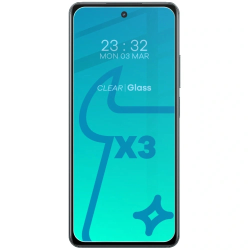 3x Szkło na ekran + szkło na aparat BIZON Clear do Realme C67 4G