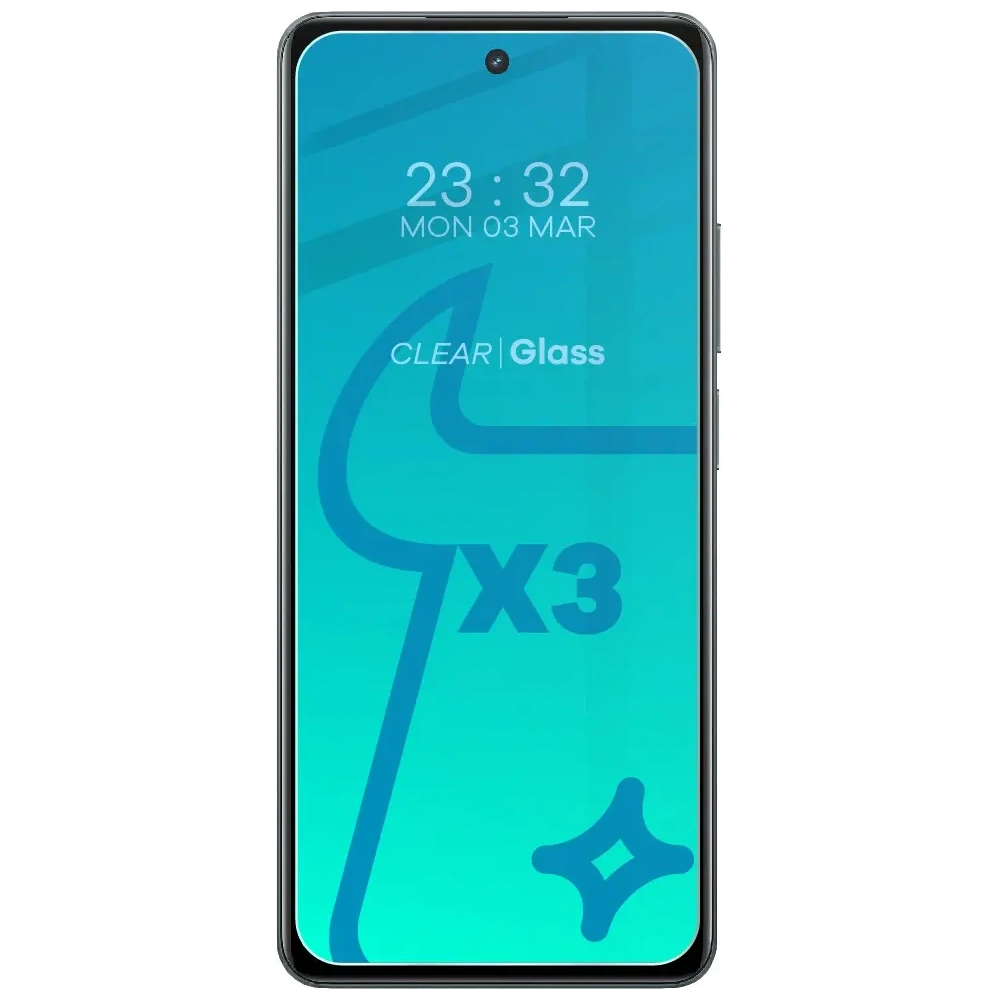 Hurtownia GSM - 3x Szkło na ekran + szkło na aparat BIZON Clear do Realme C67 4G - BIZ5107 - {ean13} - Hurt