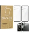 BIZON Edge 2x sticlă de ecran + sticlă pentru cameră Realme C67 4G